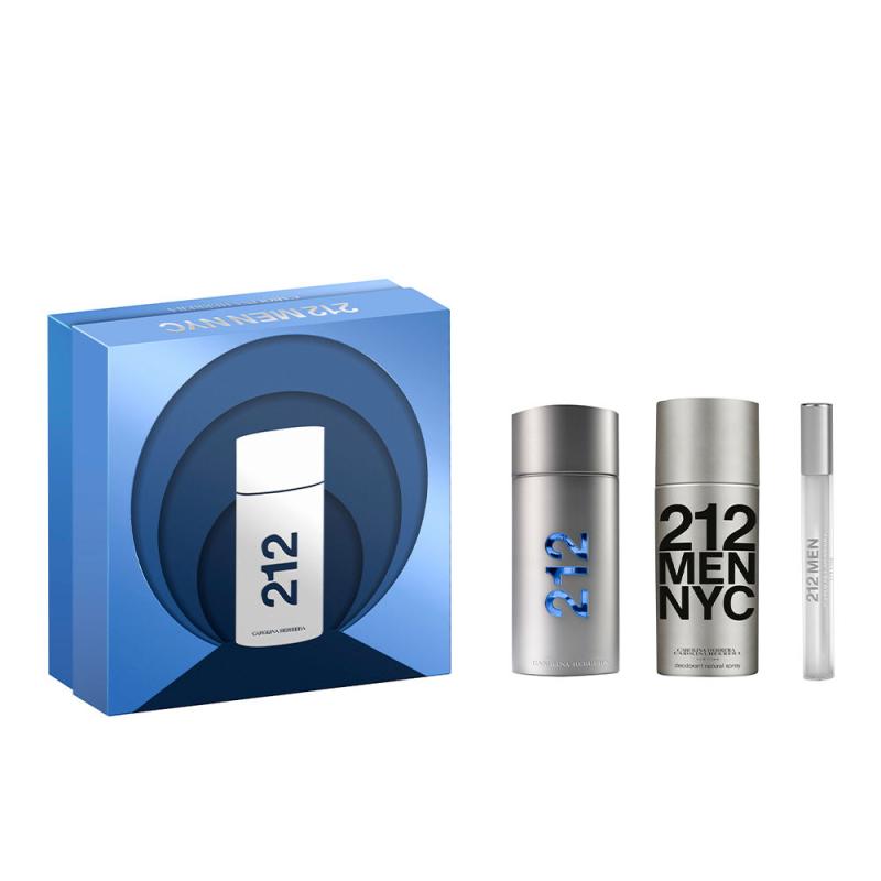 212 NYC MEN CASE 3 pcs